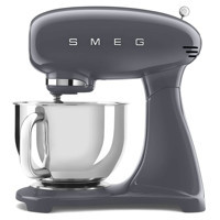 Smeg SMF03 800 W Hamur Yoğurmalı Çırpıcılı Gri Standlı Mikser