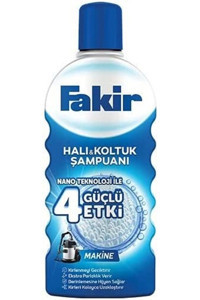 Fakir 4 Güçlü Etki Makine Halı Şampuanı 12x1 lt