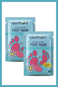 Dermokil Exfoliating Ölü Deri-Çatlak Çorap Tipi Ayak Peeling Maskesi 2 Adet