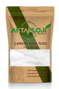 Aktarloji İyotsuz Toz Kaya Tuzu Paket 1 kg