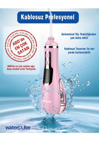 Waterpulse WP-V500-P Kablosuz Şarjlı Basınç Kontrollü Pil Göstergeli 6 Başlıklı Ağız Duşu