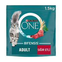 PURINA ONE Sığır Etli Yetişkin Kuru Kedi Maması 1.5 kg