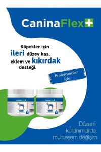 Canina Flex Glucosamine Eklem Sağlığı İçin 400 gr 2 Adet Krem Köpek Vitamini