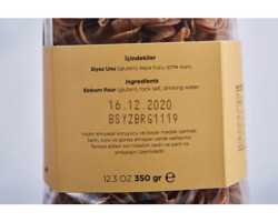 Bonatelli Vegan Siyez Unlu Burgu Makarna 350 gr