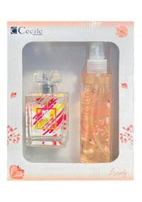 Cecile Lovely Kadın Parfüm EDT Çiçeksi - Meyveli Kadın Parfüm 55 ml