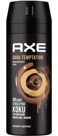 Axe Dark Temptatıon Sprey Erkek Deodorant 3x150 ml