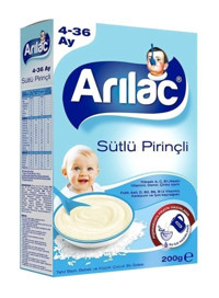 Arılac Tahıllı Glutensiz Pirinç Unlu Kaşık Maması 200 gr