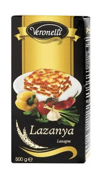 Veronelli Lazanya Makarna 6 x 500 gr