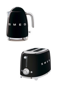 Smeg 2'li Elektronik Çeyiz Seti Siyah