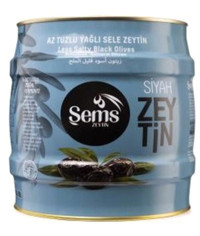 Şems Sele Siyah Zeytin 3x2 kg