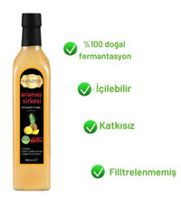 Hanzade Bitkisel Ananas Sirke 2x500 ml