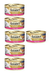 Purina Gourmet Gold Yetişkin Sığır Eti Yaş Kedi Maması 85 gr