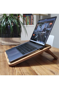 Ata Home Ahşap Taşınabilir Laptop Standı