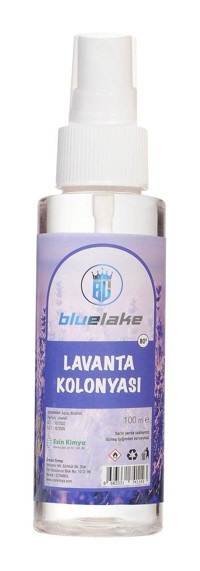 BLUELAKE Lavanta Sprey Kolonya 100 ml