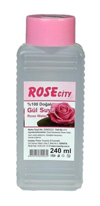 Rosecity Gül Suyu Gül Kolonya 240 ml