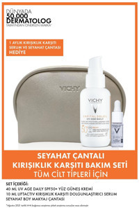 Vichy Uv Age Daily S 50 Faktör Tüm Ciltler İçin Nemlendirici Suya Dayanıklı Yüz Güneş Kremi 40 ml