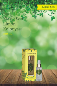 Mouvement Limon Cam Şişe Sprey Kolonya 100 ml