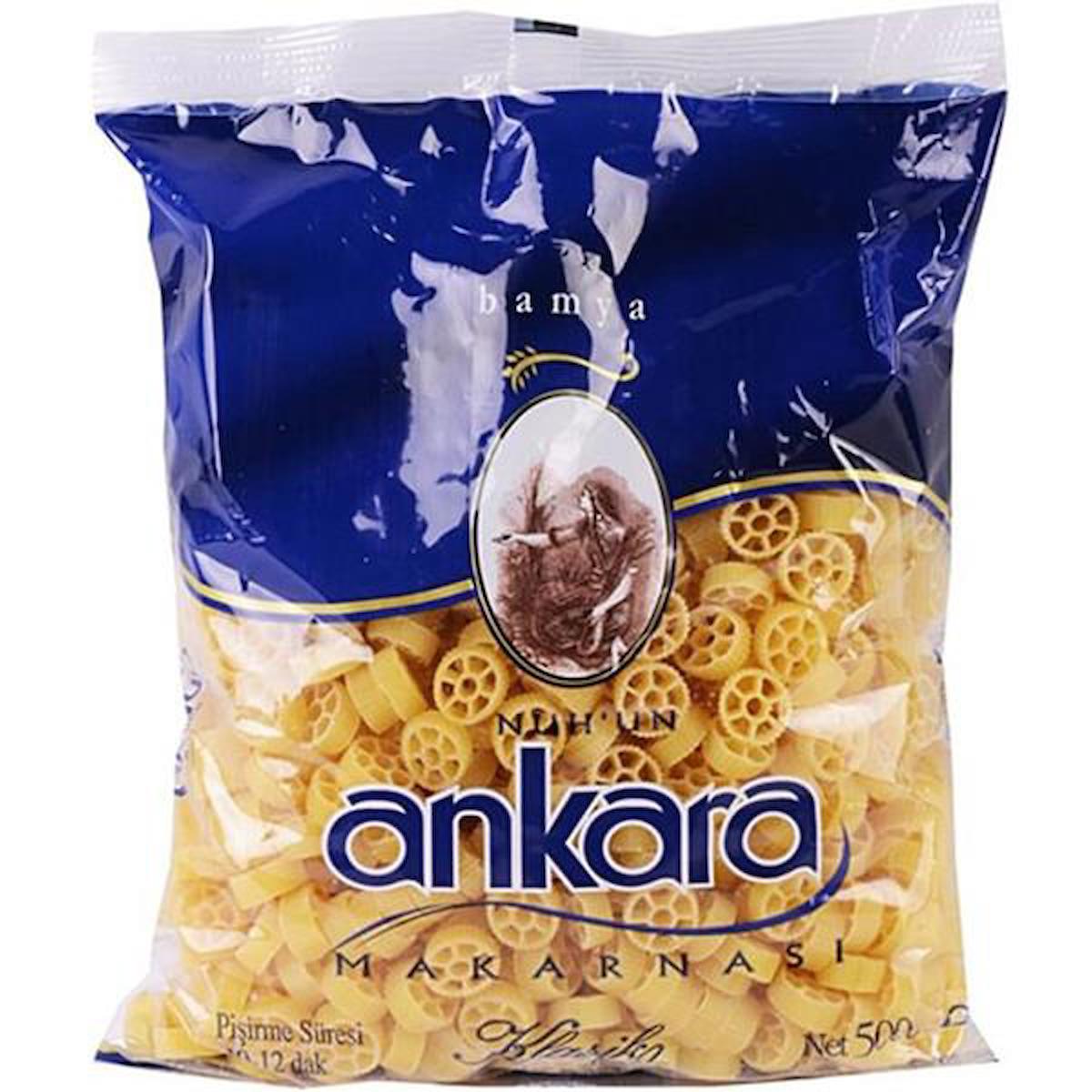 Nuh'un Ankara Bamya Makarna 20x500 gr