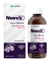 Newvit Yetişkin Kara Mürver 150 ml