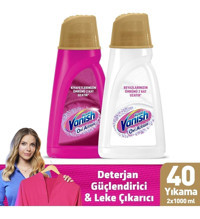 Vanish Oxi Action Multipower Sıvı Leke Çıkarıcı 2 x 1 lt