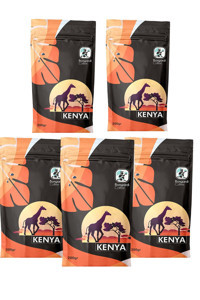 Bongardi Coffee Sade Aromalı Kenya Arabica Çekirdek Filtre Kahve 1 kg