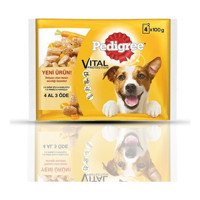 Pedigree Vital Protection Karışık Yaş Köpek Maması 4 x 100 gr 13'lü