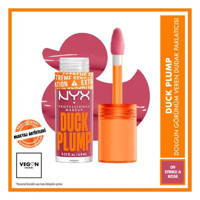 Nyx Makeup Duck Plump 09 Strike A Rose Nemlendiricili Dolgunlaştırıcı Dudak Parlatıcısı