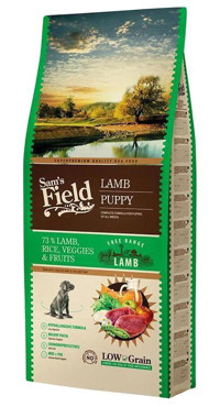 Sam'S Field Kuzu Etli Tüm Irklar Yavru Köpek Maması 13 Kg