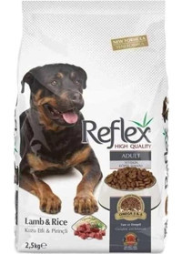 Reflex High Quality Kuzu Etli Pirinçli Orta Irk Yetişkin Köpek Maması 6 Kg