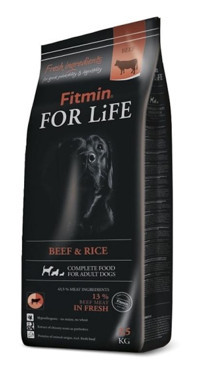 Fitmin For Life Biftekli Tüm Irklar Yetişkin Köpek Maması 2.5 Kg