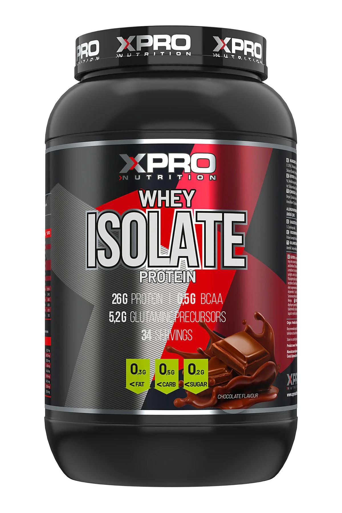 Xpro Nutrition Çikolatalı İzole Whey Protein Protein Tozu 1.02 kg