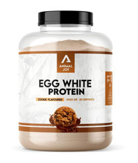 Animal Joy Egg White Protein Kurabiyeli Besinsel Protein Protein Tozu 2.4 kg