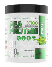 Torq Nutrition Pea Protein Aromasız Vegan Bitkisel Protein Protein Tozu 500 gr