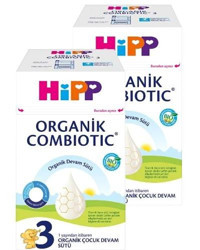 Hipp Combiotic Laktozlu 3 Numara Devam Sütü 2x600 gr