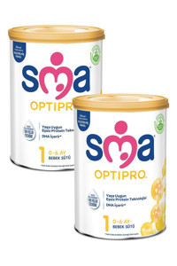 Sma Optipro Laktozlu Probiyotikli 1 Numara Bebek Sütü 2x800 gr