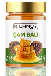 Richnut Organik Süzme Çam Balı 425 gr