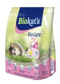 Biokat's Eco Light Topaklanan İnce Taneli Bentonit Kedi Kumu 5 lt