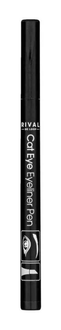 Rival De Loop Cat Eye Effect Mat Pastel Siyah Keçe Uçlu Kalem Eyeliner