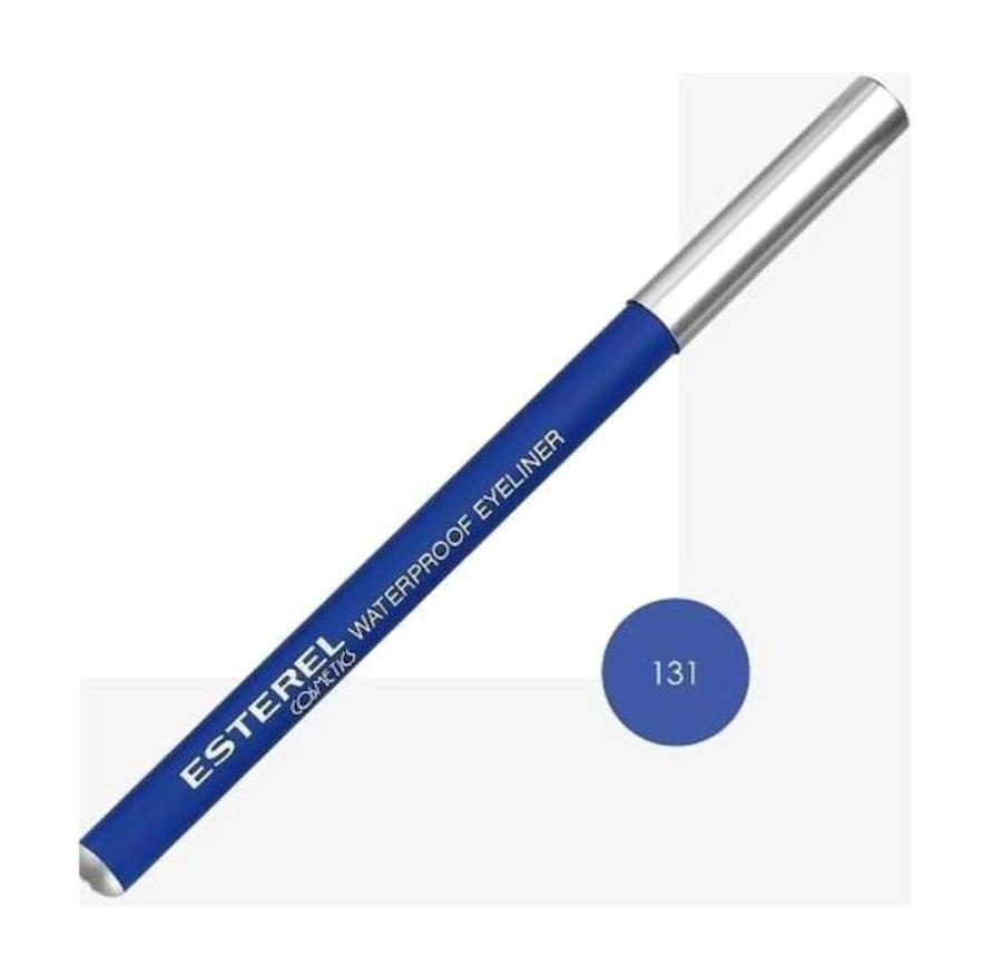 Esterel No:131 Suya Dayanıklı Mat Pastel Mavi Kalıcı Likit Eyeliner