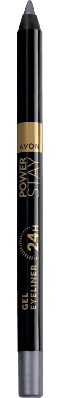 Avon Power Stay Suya Dayanıklı Pastel Gri Kalıcı Kalın Uçlu Jel Eyeliner