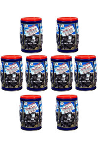 Gemlik Katırlı Köyü Tuzlu Gemlik Siyah Zeytin Pet Kavanoz 8x1 kg