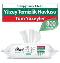 Sleepy Easy Clean 100 Yaprak 8'li Islak Mendil