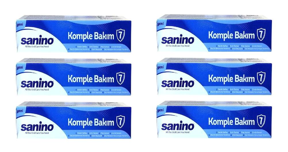 Sanino Meyveli Florürlü Diş Macunu 75 ml