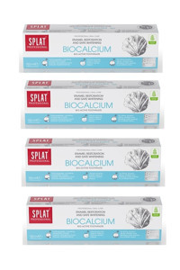 Splat Biocalcium Florürsüz Diş Macunu 4x100 ml