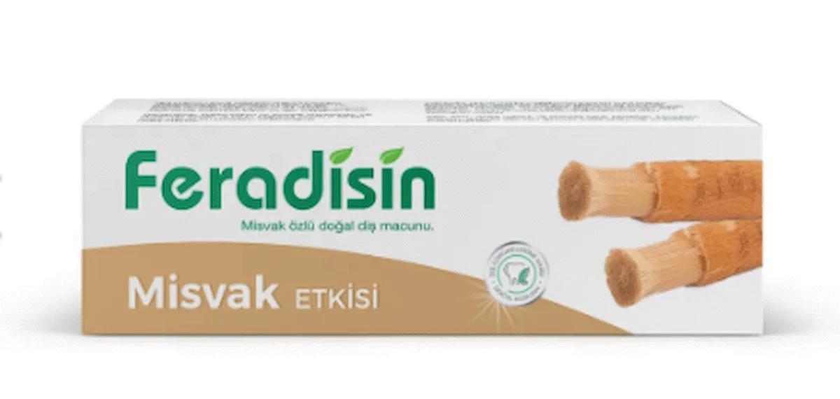 Feradisin Misvaklı Organik Florürsüz Diş Macunu 90 gr