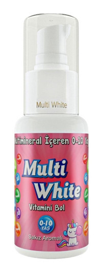 Multi White Sakızlı Organik Diş Macunu 50 ml