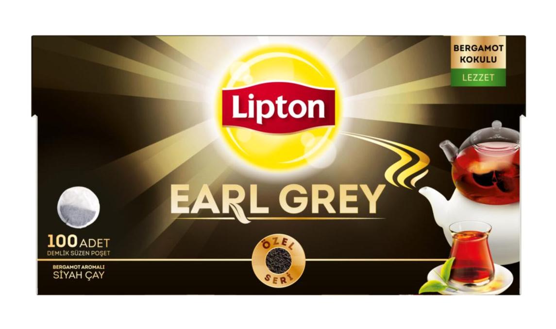 Lipton Earl Grey Bergamot Demlik Poşet Çay 16x100 Adet