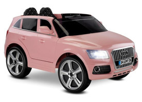 Babyhope 437 Q-Suv 12 V Üstü Açık İki Kişilik Akülü Araba Pembe