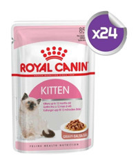 Royal Canin Kitten Kümes Hayvanı Soslu Yavru Yaş Kedi Maması 24x85 gr