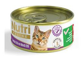 Nutri Feline Hindi Eti Yetişkin Yaş Kedi Maması 64x85 gr